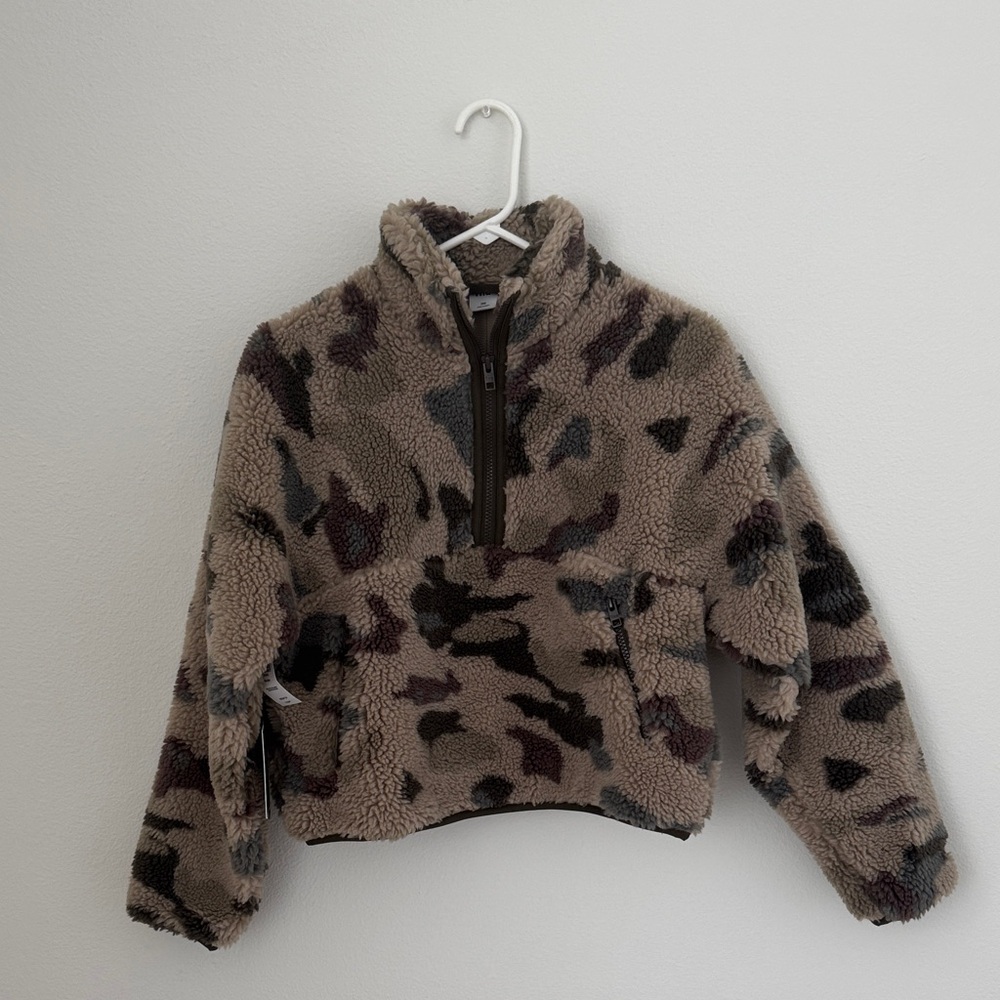 TNA Camo Fleece Jacket
